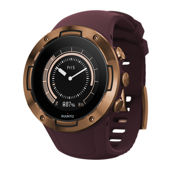 Suunto 5 นาฬิกา GPS มัลติสปอร์ต ทนทานสูง Suunto 5 นาฬิกา GPS มัลติสปอร์ต ทนทานสูง