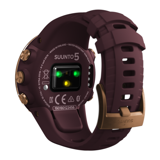 Suunto 5 นาฬิกา GPS มัลติสปอร์ต ทนทานสูง Suunto 5 นาฬิกา GPS มัลติสปอร์ต ทนทานสูง