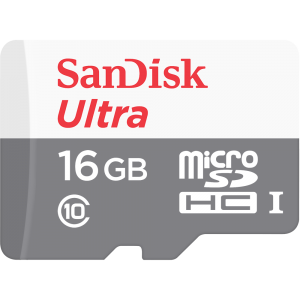 Sandisk MicroSD Ultra Class 10 48MB/S - 16GB การ์ดหน่วยความจำ