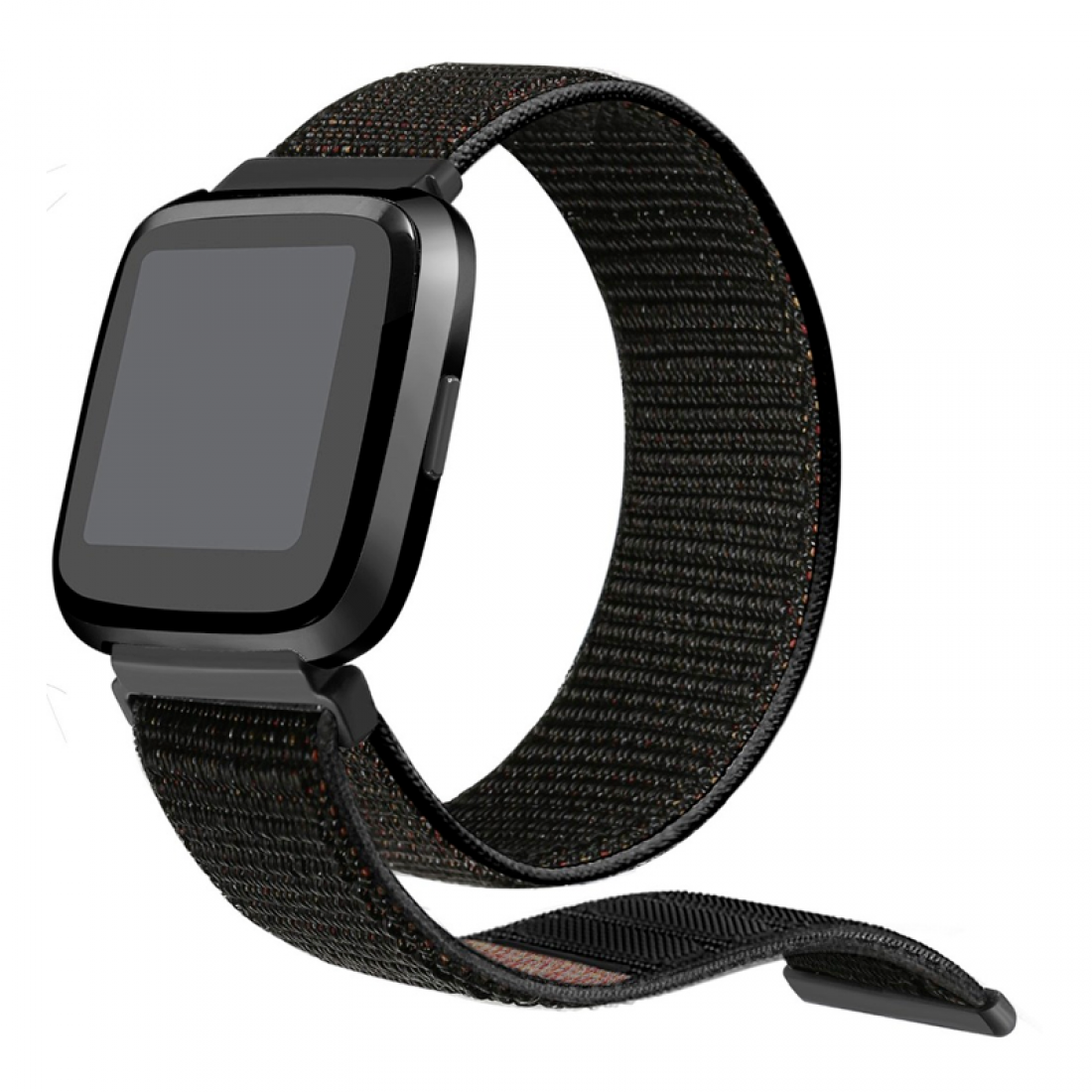 Fitbit Versa bedrucktes Sportarmband (weihnachtsgrün