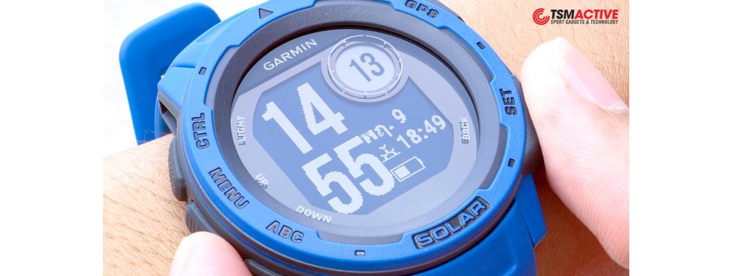 รีวิว Garmin Instinct Solar นาฬิกา GPS ผจญภัย ชาร์จไฟจากแสงอาทิตย์