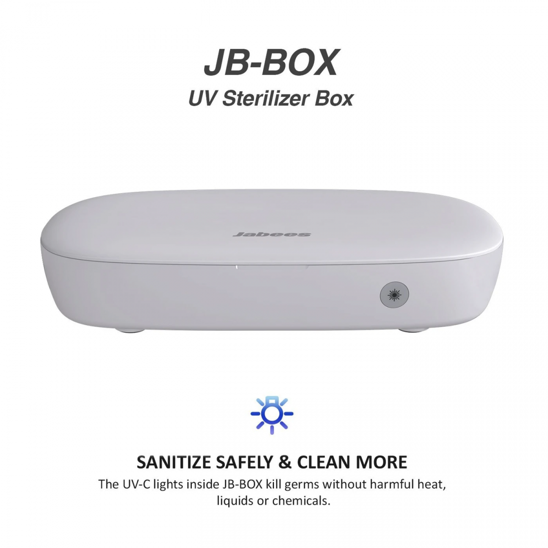Jabees JB-BOX - Portable UV Light Sterilizer Box กล่อง UV ทำความสะอาด ...