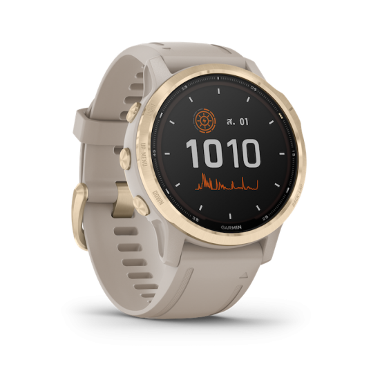 Garmin Fenix 6S (Pro Solar) นาฬิกา GPS มัลติสปอร์ตพรีเมี่ยมขนาดกระทัดรัด Garmin Fenix 6S (Pro Solar) นาฬิกา GPS มัลติสปอร์ตพรีเมี่ยมขนาดกระทัดรัด