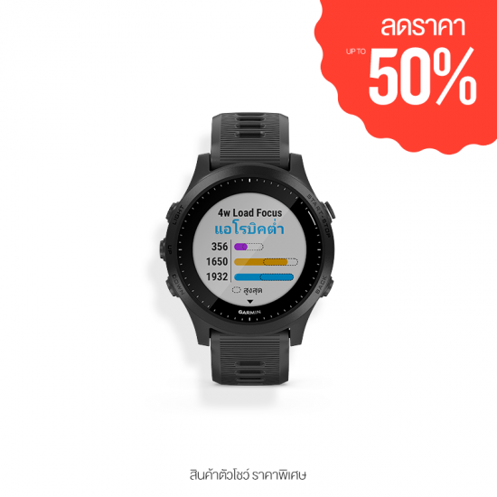 (สินค้าตัวโชว์) Garmin Forerunner 945 - นาฬิกาไตรกีฬา GPS น้ำหนักเบา