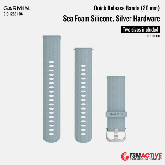 Garmin Quick Release Bands (20 mm) สายนาฬิกา ขนาด 20 มม สำหรับ VENU SQ / VENU / Forerunner 245 Garmin Quick Release Bands (20 mm) สายนาฬิกา ขนาด 20 มม สำหรับ VENU SQ / VENU / Forerunner 245