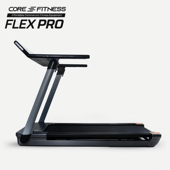 CORE-FITNESS - Flex PRO ลู่วิ่งไฟฟ้า หน้าจอดิจิตอล เชื่อมต่อ Wifi พร้อมแอพความบันเทิง CORE-FITNESS - Flex PRO ลู่วิ่งไฟฟ้า หน้าจอดิจิตอล เชื่อมต่อ Wifi พร้อมแอพความบันเทิง