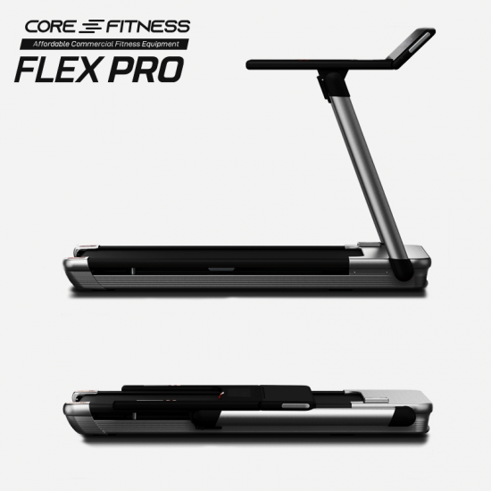 CORE-FITNESS - Flex PRO ลู่วิ่งไฟฟ้า หน้าจอดิจิตอล เชื่อมต่อ Wifi พร้อมแอพความบันเทิง CORE-FITNESS - Flex PRO ลู่วิ่งไฟฟ้า หน้าจอดิจิตอล เชื่อมต่อ Wifi พร้อมแอพความบันเทิง