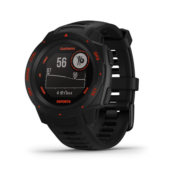 Garmin Instinct Esports Edition นาฬิกา GPS เพื่อสายเกมเมอร์ Garmin Instinct Esports Edition นาฬิกา GPS เพื่อสายเกมเมอร์