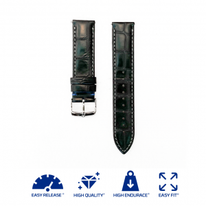 Garmin Leather Band สายหนัง (ของแท้) by Garmin สำหรับ Garmin Vivoactive 3 / Venu / FR245 - 245 Music / FR645 / Vivomove 3 / S40 Garmin Leather Band สายหนัง (ของแท้) by Garmin สำหรับ Garmin Vivoactive 3 / Venu / FR245 - 245 Music / FR645 / Vivomove 3 / S40