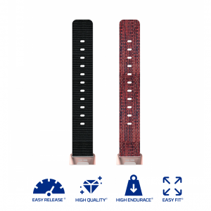 Fitbit Charge 4 / 3 - Nylon Band (One Size) (TSM Band) สายไนล่อน (Premium) Fitbit Charge 4 / 3 - Nylon Band (One Size) (TSM Band) สายไนล่อน (Premium)