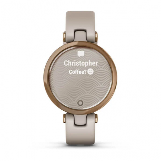 Garmin Lily สมาร์ทวอทช์สุขภาพ ขนาดเล็ก น้ำหนักเบา Garmin Lily สมาร์ทวอทช์สุขภาพ ขนาดเล็ก น้ำหนักเบา