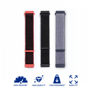 Fitbit Versa / Versa 2 / Versa Lite - Nylon Band (S/M) (TSM Band) สายไนล่อน (Premium) Fitbit Versa / Versa 2 / Versa Lite - Nylon Band (S/M) (TSM Band) สายไนล่อน (Premium)