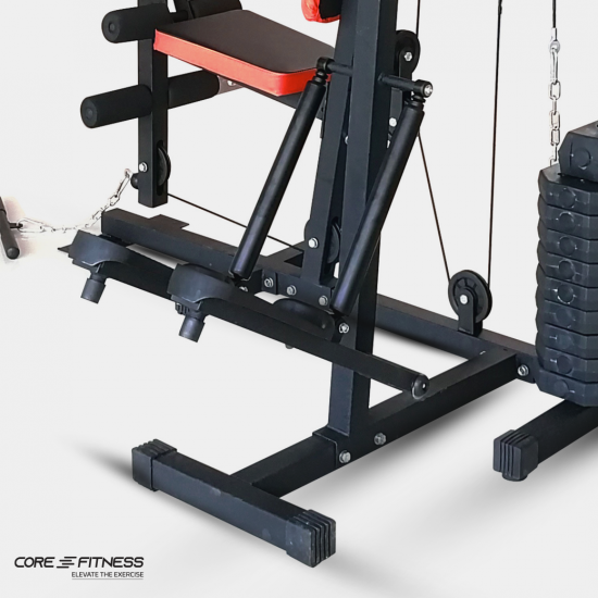 Core-Fitness โฮมยิม ออกกำลังกาย 2 สถานี เหล็กเกรด Commercial - Home Gym 2 Station Core-Fitness โฮมยิม ออกกำลังกาย 2 สถานี เหล็กเกรด Commercial - Home Gym 2 Station