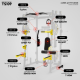 CORE-FITNESS - Smith Machine Muscle (TS109) - โฮมยิม สมิชแม็กชีน ครบทุกฟังก์ชั่น CORE-FITNESS - Smith Machine Muscle (TS109) - โฮมยิม สมิชแม็กชีน ครบทุกฟังก์ชั่น