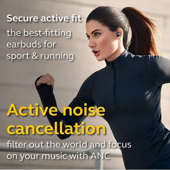 Jabra Elite Active 75t หูฟัง True Wireless ออกกำลังกาย Jabra Elite Active 75t หูฟัง True Wireless ออกกำลังกาย