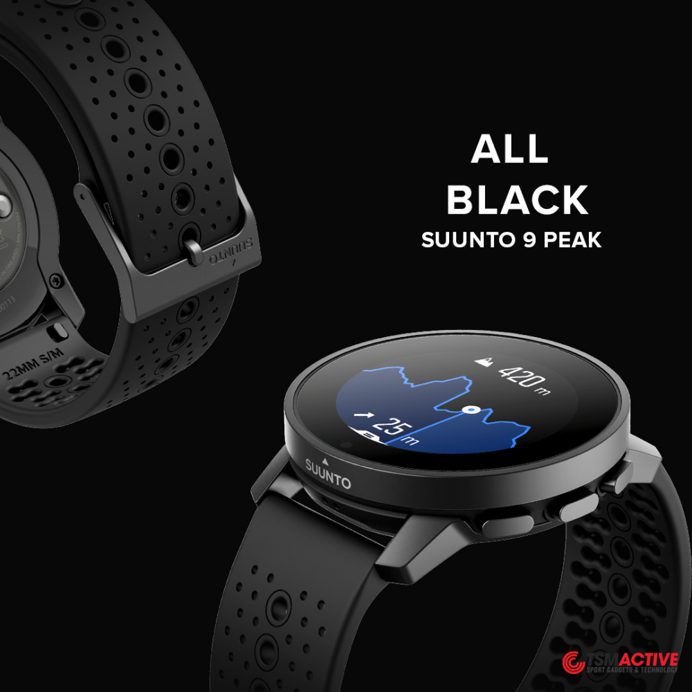 Suunto 9 Peak Titanium นาฬิกา GPS มัลติสปอร์ต ผจญภัย ดีไซน์บางเบา