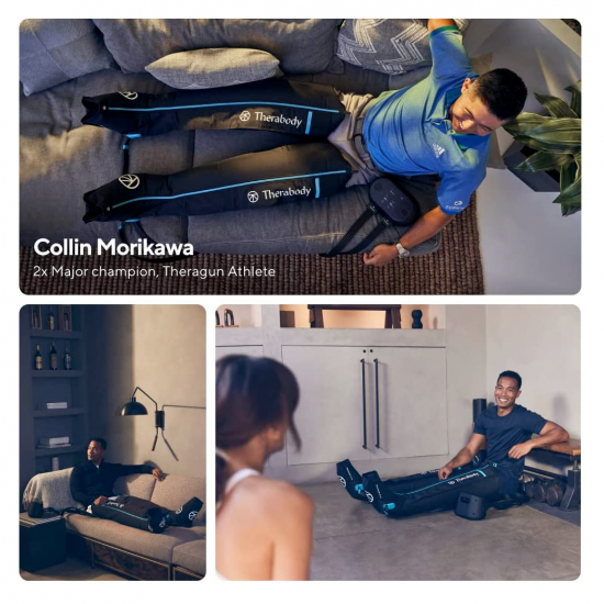 Therabody RecoveryAir PRO (Gen 2) เครื่องฟื้นฟูกล้ามเนื้อขาระดับนักกีฬา Therabody RecoveryAir PRO (Gen 2) เครื่องฟื้นฟูกล้ามเนื้อขาระดับนักกีฬา