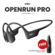 Shokz OpenRun Pro หูฟังออกกำลังกายไร้สาย เทคโนโลยี Bone conduction Shokz OpenRun Pro หูฟังออกกำลังกายไร้สาย เทคโนโลยี Bone conduction