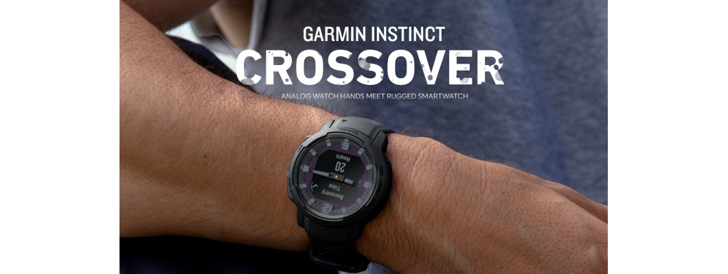 พรีวิว Garmin Instinct Crossover สมาร์ทวอทซ์ Outdoor ผสานเข็มนาฬิกาและจอแสดงผล