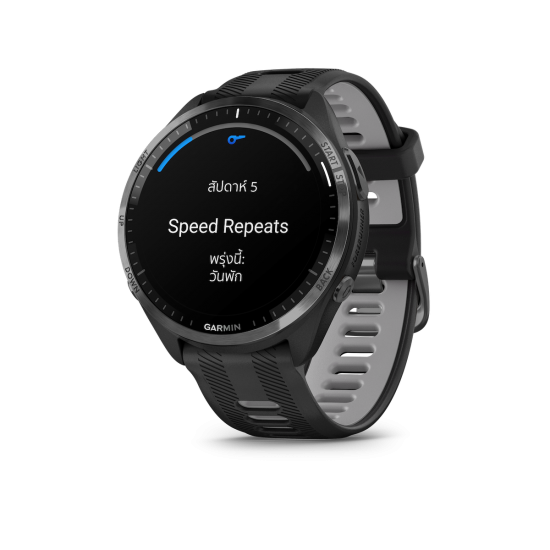 Garmin Forerunner 965 นาฬิกา GPS วิ่ง/ไตรกีฬา หน้าจอ AMOLED ระบบสัมผัส