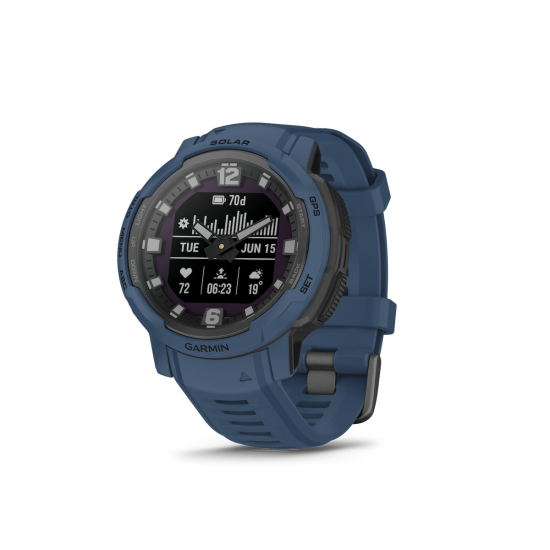 Garmin Instinct Crossover นาฬิกา GPS ผจญภัย เข็มนาฬิกาและจอแสดงผลดิจิตอล Garmin Instinct Crossover นาฬิกา GPS ผจญภัย เข็มนาฬิกาและจอแสดงผลดิจิตอล