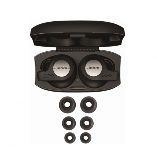 Jabra Elite Active 65t หูฟังออกกำลังกายไร้สาย True Wireless ป้องกันเหงื่อและละอองน้ำ Jabra Elite Active 65t หูฟังออกกำลังกายไร้สาย True Wireless ป้องกันเหงื่อและละอองน้ำ
