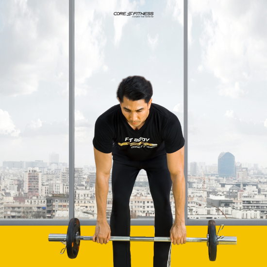 Barbell (P5787-1) บาร์เบลคุณภาพสูง 120CM มาตรฐานโอลิมปิค