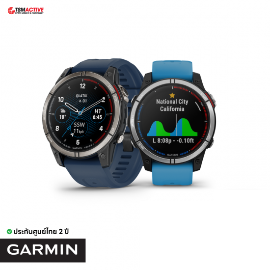 Garmin Quatix 7 Series สมาร์ทวอทซ์ GPS มัลติสปอร์ต และการเดินเรือ