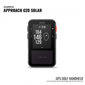 Garmin Approach G20 Solar เครื่องบอกระยะระบบ GPS สำหรับนักกอล์ฟ Garmin Approach G20 Solar เครื่องบอกระยะระบบ GPS สำหรับนักกอล์ฟ