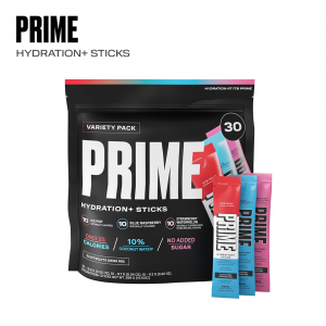 Prime Hydration+ Sticks เกลือแร่ Electrolyte 30 Sticks  (Variety Pack) เติมน้ำและพลังงานอย่างมีประสิทธิภาพ