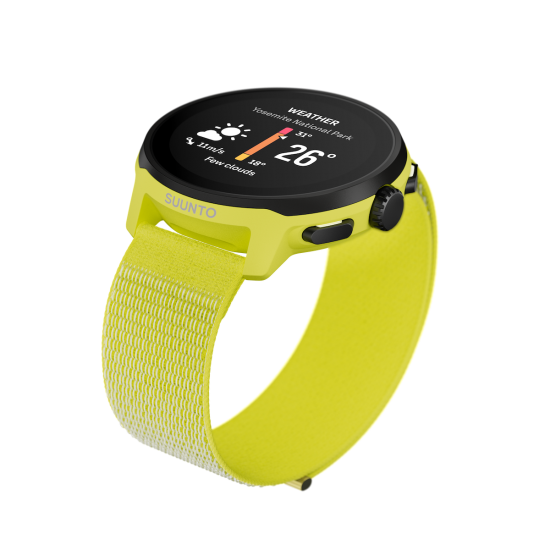 Suunto Run สมาร์ทวอทช์ GPS สำหรับวิ่ง AMOLED น้ำหนักเบา
