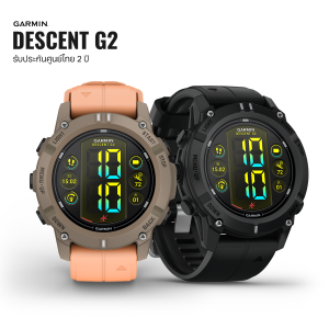 Garmin Descent G2 ไดฟ์คอมพิวเตอร์ดำน้ำ GPS หน้าจอ AMOLED