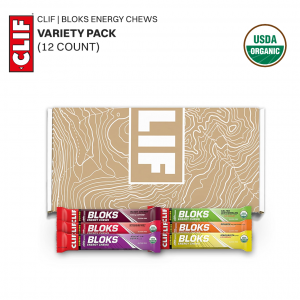 CLIF BLOKS - Energy Chews (Variety Pack) 12 Count เยลลี่ให้พลังงานสูง เหมาะสำหรับนักกีฬา