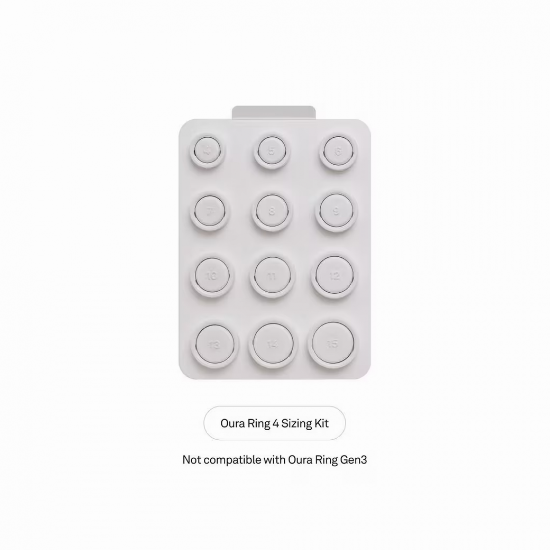 Oura Ring 4 Sizing Kit อุปกรณ์วัดขนาดแหวน by OURA