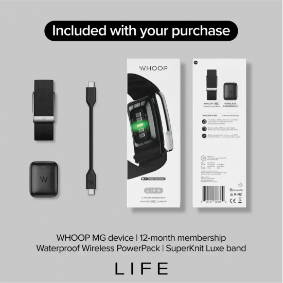 WHOOP 5.0 / MG (ONE / PEAK / LIFE) Health and Fitness Wearable (12-Month Membership) WHOOP 5.0 / MG (ONE / PEAK / LIFE) Health and Fitness Wearable (12-Month Membership)