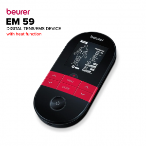 Beurer EM59 - TENS/EMS อุปกรณ์กระตุ้นไฟฟ้า (ความร้อน) สำหรับบรรเทาอาการปวด เสริมสร้างและฟื้นฟูกล้ามเนื้อ Beurer EM59 - TENS/EMS อุปกรณ์กระตุ้นไฟฟ้า (ความร้อน) สำหรับบรรเทาอาการปวด เสริมสร้างและฟื้นฟูกล้ามเนื้อ