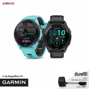 Garmin Forerunner 265 Music Series (265 / 265S) นาฬิกาวิ่ง GPS ฝึกซ้อม และสุขภาพ หน้าจอสี AMOLED  Garmin Forerunner 265 Music Series (265 / 265S) นาฬิกาวิ่ง GPS ฝึกซ้อม และสุขภาพ หน้าจอสี AMOLED
