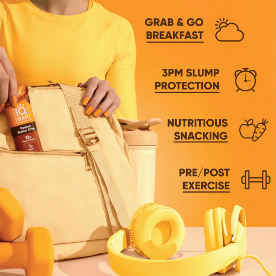 IQBAR Brain and Body Plant Protein Bars (7 Bar Sampler) โปรตีนบาร์จากพืช เสริมสมองและร่างกาย IQBAR Brain and Body Plant Protein Bars (7 Bar Sampler) โปรตีนบาร์จากพืช เสริมสมองและร่างกาย