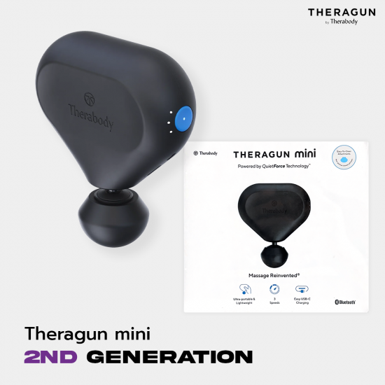 Theragun mini (2nd gen) เครื่องนวดพกพา ขนาดกระทัดรัด