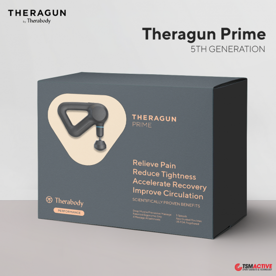 Theragun Prime เครื่องนวด บรรเทาอาการปวดคอ และหลังแบบพกพา