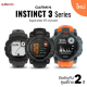 Garmin Instinct 3 Series (Instinct E / Instinct 3 AMOLED / Instinct 3 Solar) นาฬิกา GPS ผจญภัย