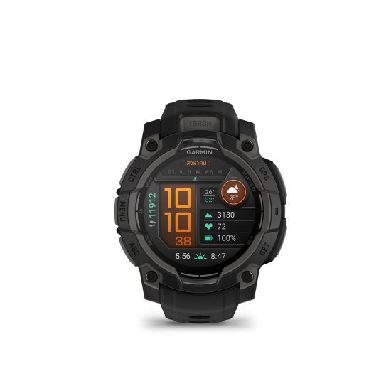 Garmin Instinct 3 Series (Instinct E / Instinct 3 AMOLED / Instinct 3 Solar) นาฬิกา GPS ผจญภัย