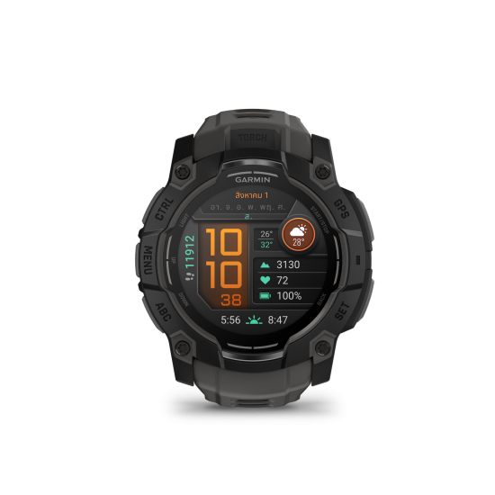Garmin Instinct 3 Series (Instinct E / Instinct 3 AMOLED / Instinct 3 Solar) นาฬิกา GPS ผจญภัย