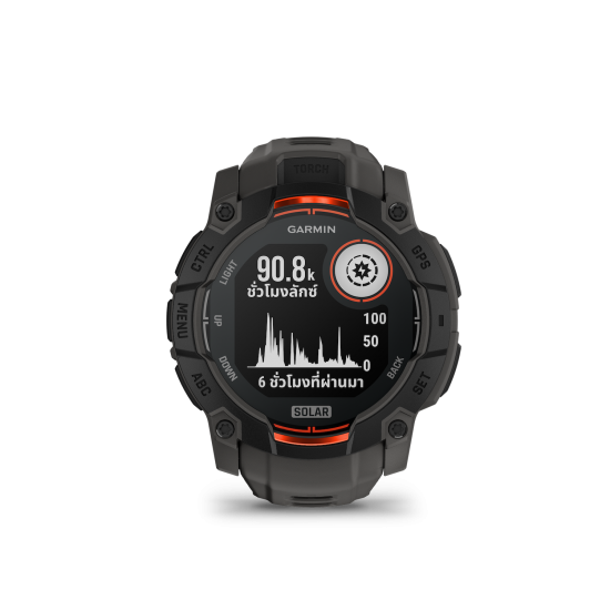 Garmin Instinct 3 Series (Instinct E / Instinct 3 AMOLED / Instinct 3 Solar) นาฬิกา GPS ผจญภัย