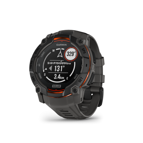 Garmin Instinct 3 Series (Instinct E / Instinct 3 AMOLED / Instinct 3 Solar) นาฬิกา GPS ผจญภัย