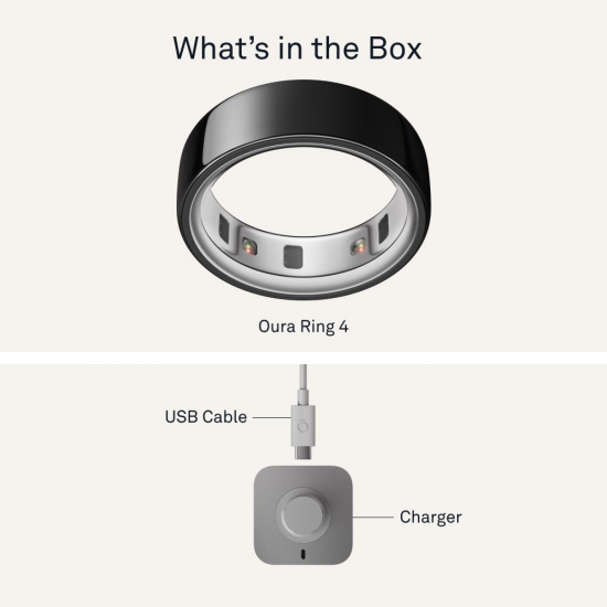 Oura Ring 4 แหวนอัจฉริยะ (Smart Ring) วัดอัตราการเต้นของหัวใจ & เช็คสุขภาพ