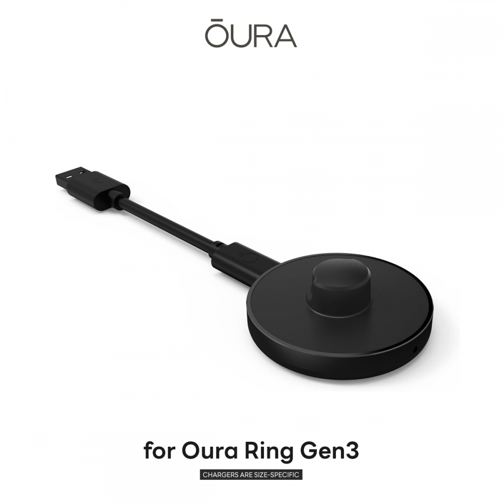 Caricabatterie Rapido Per Oura Ring Gen3 Taglia 10 - Dock Con USB-C E Caricatore Da Muro