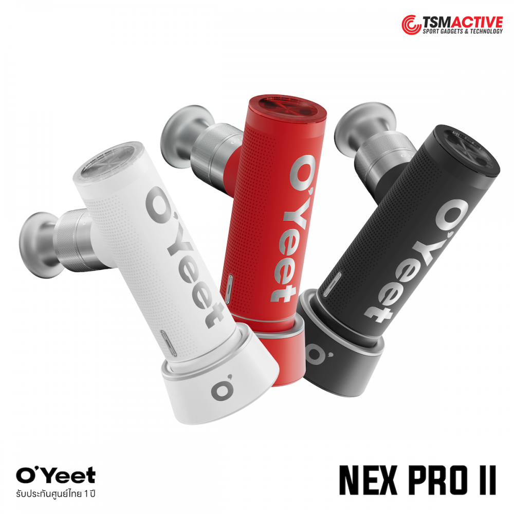 OYeet NEX Pro II (NEX Pro 2) Massage Gun เครื่องนวดพกพา ฟื้นฟูกล้ามเนื้อ