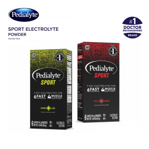 Pedialyte Sport Electrolyte Powder (Variety 24 Count) Fast Hydration เกลือแร่ฟื้นฟู ป้องกันการขาดน้ำสำหรับนักกีฬา