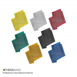 THERABAND Professional Latex Resistance Band (180 cm) ยางยืดสำหรับออกกำลังกาย ฟิตเนส